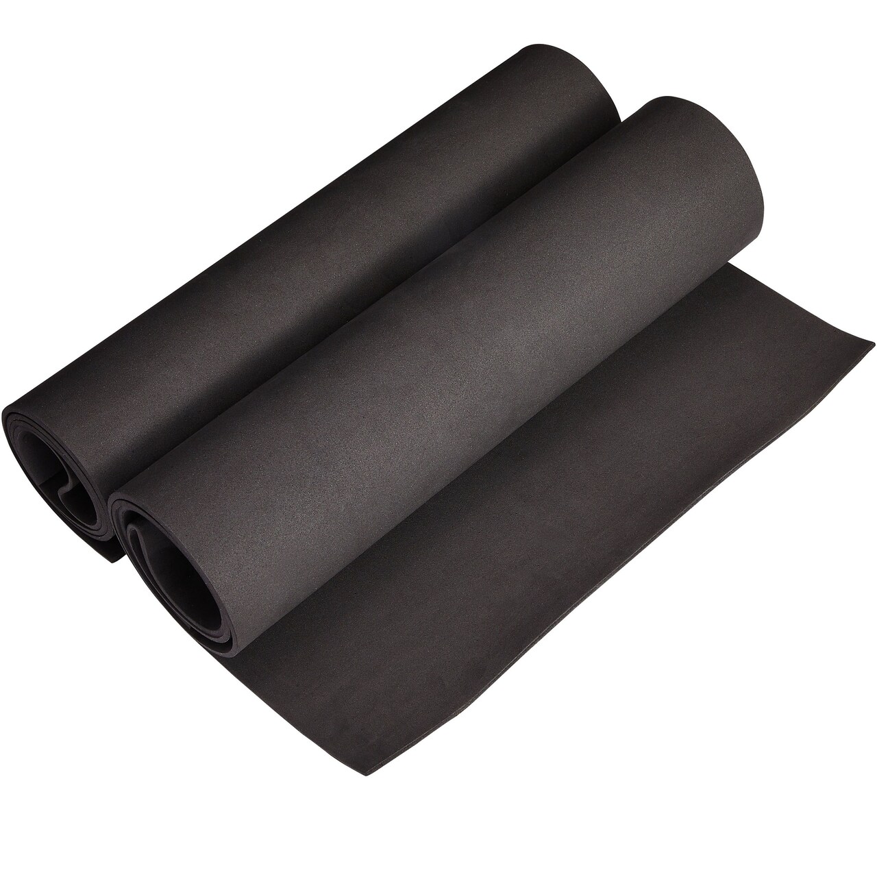 Bright Creations 2-Pack EVA Foam Rolls, 3mm Thick High-Density Formable Black Foam Sheets for Crafting, Cosplay Costumes, DIY Armor and Halloween Decorations, 14 x 39-Inch